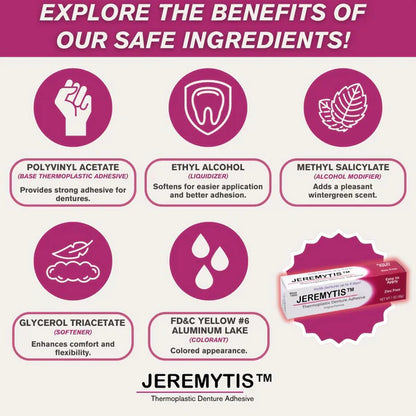 ✨[Official Store]JEREMYTIS™Thermoplastic Denture Adhesive