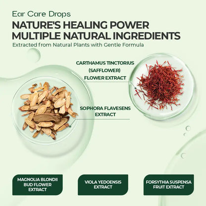 ✨FDA Registered – Ear Care Drops – Plant-Based Formula