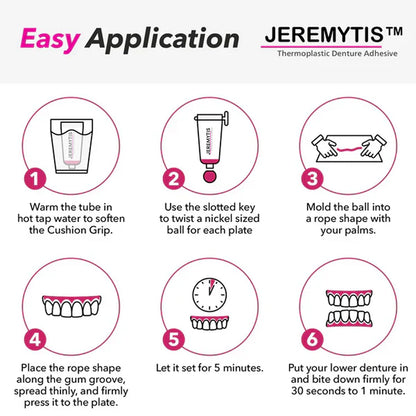✨[Official Store]JEREMYTIS™Thermoplastic Denture Adhesive
